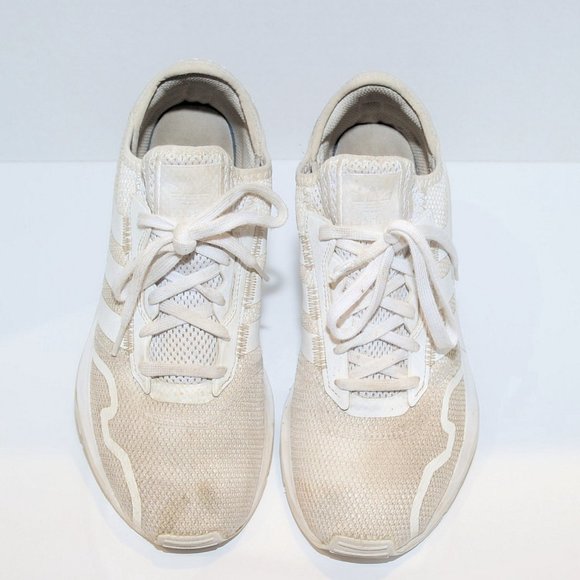 Men's Adidas Swift Run White Mesh 698001 Sneaker Shoe Size 10 FY2117 MALE - Picture 2 of 7